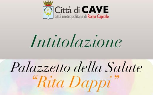 https://www.lacicala.org/immagini_news/08-12-2021/intitolazione-del-palazzetto-della-salute-a-rita-dappi-8-dicembre-citta-di-cave-.png